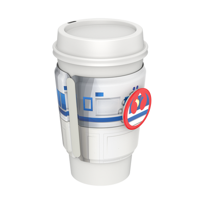 Secondary image for hover PopThirst Cup Sleeve R2-D2