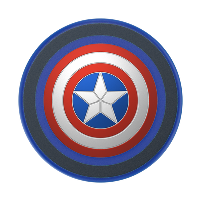 Secondary image for hover Marvel - Enamel Captain America PopGrip for MagSafe® - Round