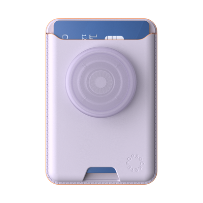 Secondary image for hover Pale Lavender —  Softgoods PopWallet+ for MagSafe