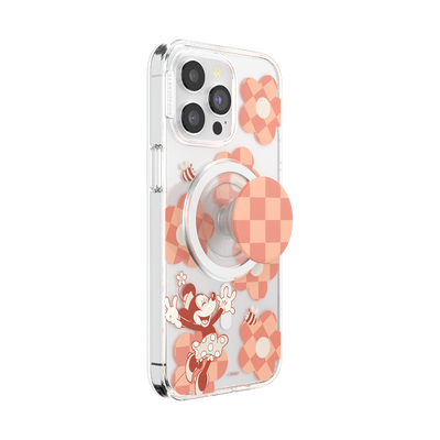 Secondary image for hover Minnie Checkered Flower — iPhone 15 Pro Max for MagSafe