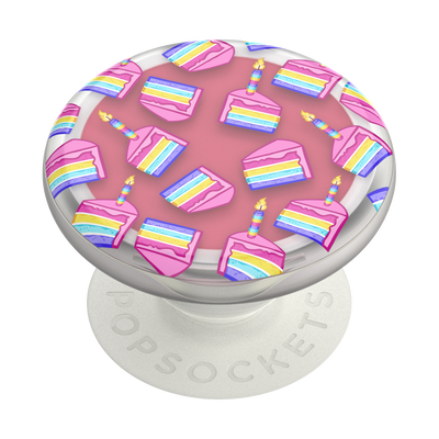 Secondary image for hover PopGrip Lips Birthday Cake