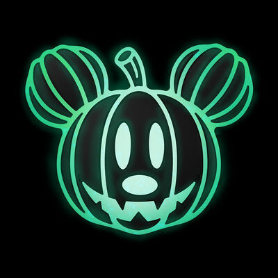 Disney Mickey Mouse Glow in the Dark Pumpkin PopOut