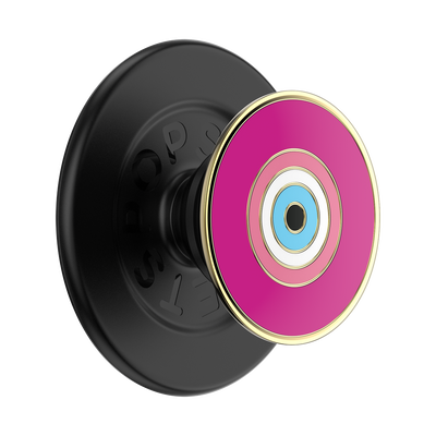Enamel Evil Eye Lover — PopGrip for MagSafe - Round