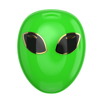 Puffy Enamel Alien