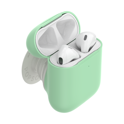 Secondary image for hover PopGrip AirPods Holder Neo Mint