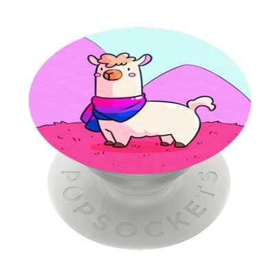 Secondary image for hover Bisexual Pride Llama