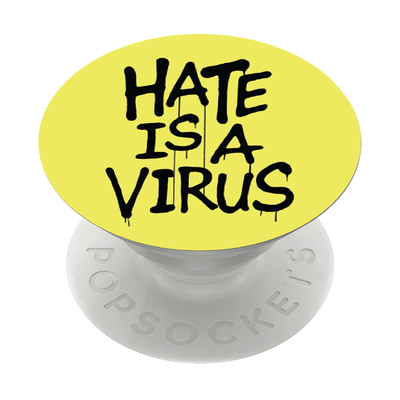 Secondary image for hover Hate is a Virus Yellow