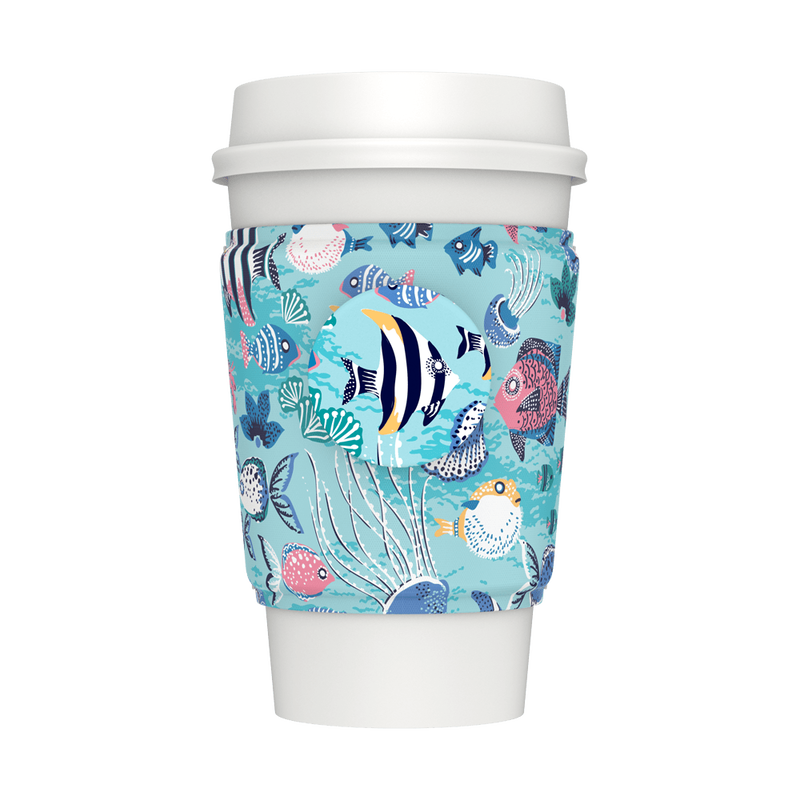 PopThirst Cup Sleeve Lagoon Fish image number 5