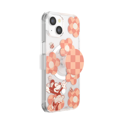 Secondary image for hover Minnie Checkered Flower — iPhone 14 for MagSafe