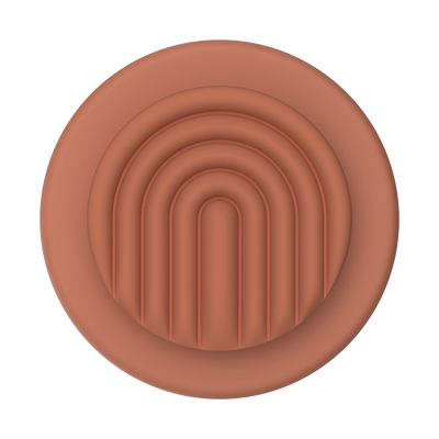 Secondary image for hover PopOut Terracotta Curves — PopGrip for MagSafe