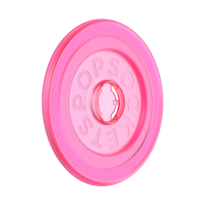 Secondary image for hover Baby Pink Translucent — MagSafe Round Base